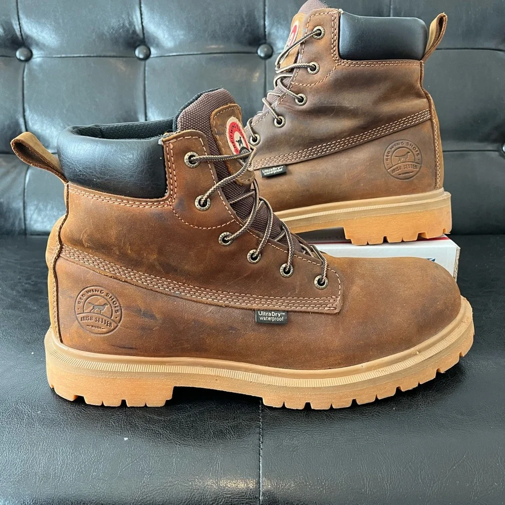 Irish‎ Setter 83614 UltraDry Waterproof Work Boots Sz 11D